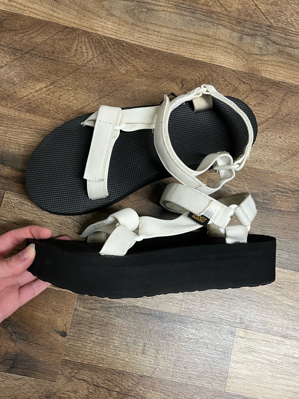 Teva platform sandals